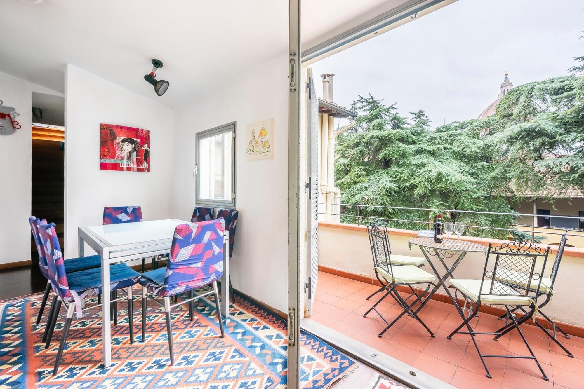 Apartment Penthouse Le Terrazze Duomo View Florenz